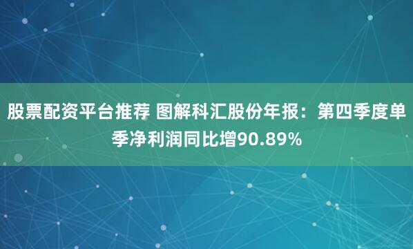 股票配资平台推荐 图解科汇股份年报：第四季度单季净利润同比增90.89%